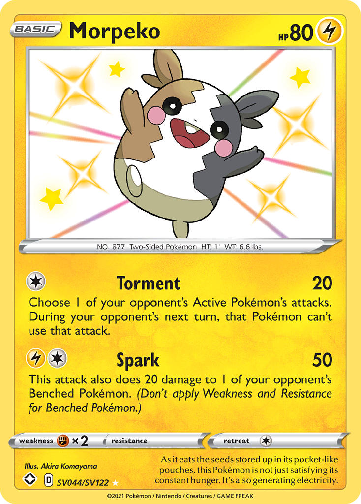 Morpeko (SV044/SV122) [Sword & Shield: Shining Fates] | Mega City Incorporated