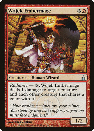 Wojek Embermage [Ravnica: City of Guilds] | Mega City Incorporated