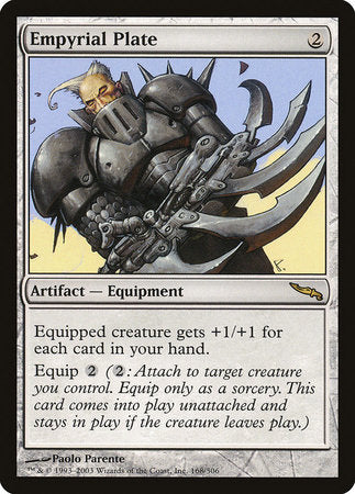 Empyrial Plate [Mirrodin] | Mega City Incorporated