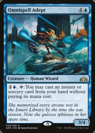 Omnispell Adept [Guilds of Ravnica] | Mega City Incorporated