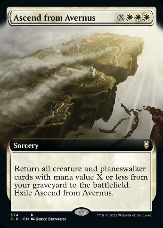 Ascend from Avernus (Extended Art) [Commander Legends: Battle for Baldur's Gate] | Mega City Incorporated