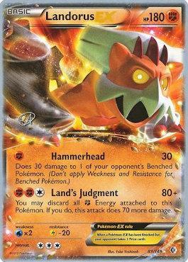 Landorus EX (89/149) (The Flying Hammer - Rowan Stavenow) [World Championships 2015] | Mega City Incorporated