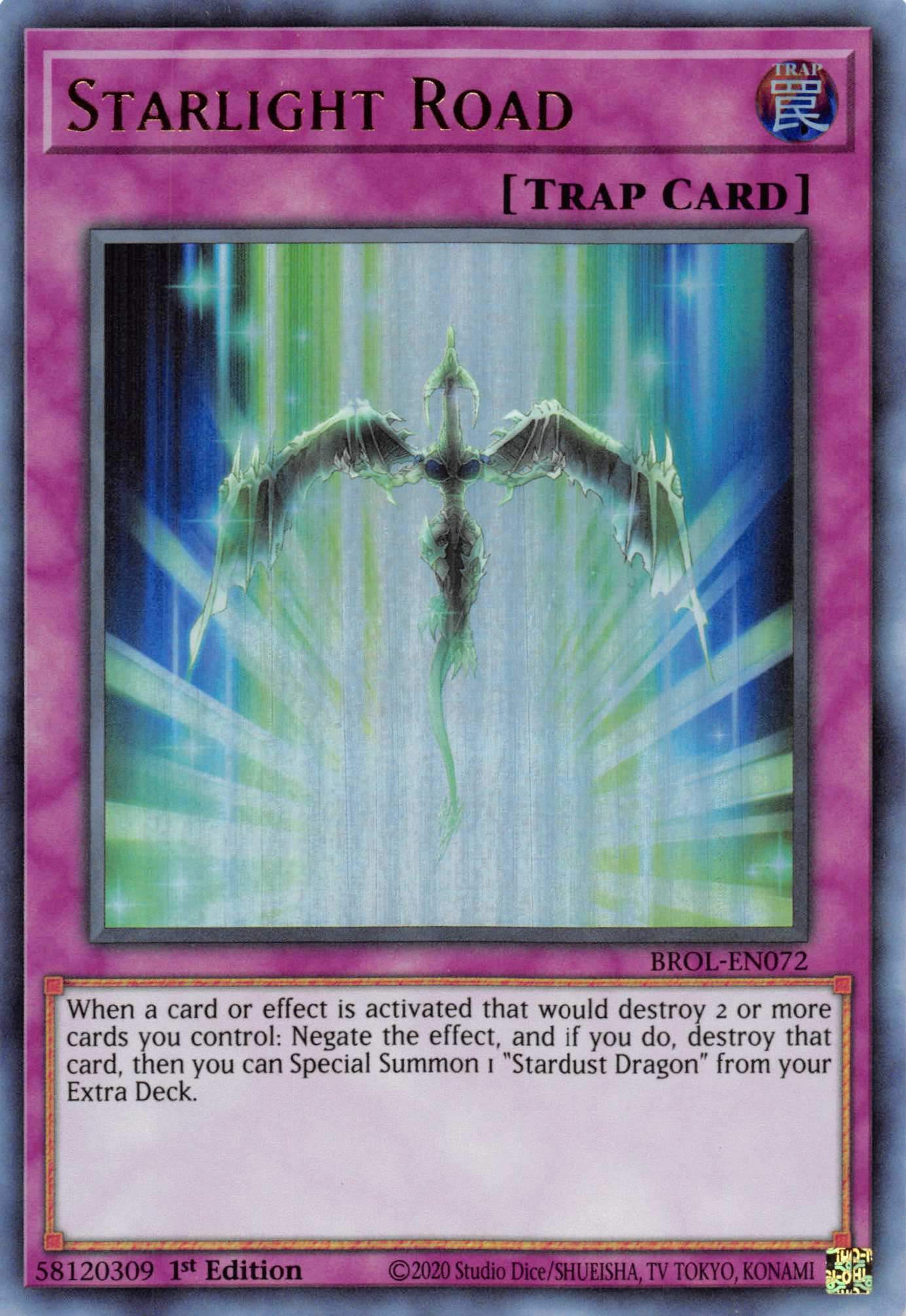 Starlight Road [BROL-EN072] Ultra Rare | Mega City Incorporated