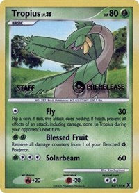 Tropius (52/111) (Staff Prerelease Promo) [Nintendo: Black Star Promos] | Mega City Incorporated