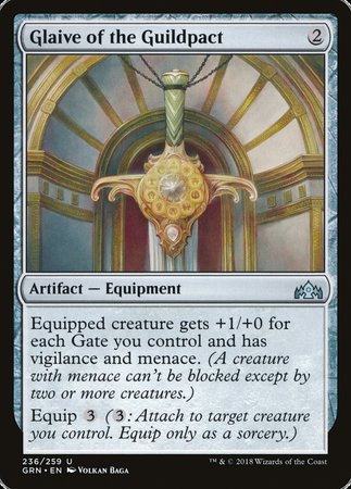 Glaive of the Guildpact [Guilds of Ravnica] | Mega City Incorporated