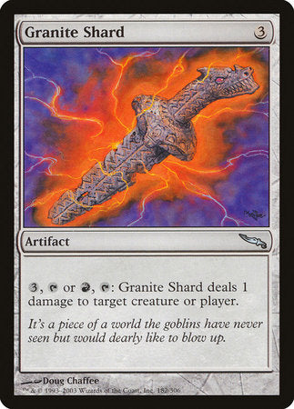 Granite Shard [Mirrodin] | Mega City Incorporated