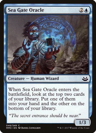 Sea Gate Oracle [Modern Masters 2017] | Mega City Incorporated