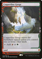 Copperline Gorge [Zendikar Rising Expeditions] | Mega City Incorporated