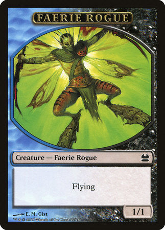 Faerie Rogue Token (Blue/Black) [Modern Masters Tokens] | Mega City Incorporated