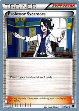 Professor Sycamore (107/122) (Dragones y Sombras - Pedro Eugenio Torres) [World Championships 2018] | Mega City Incorporated