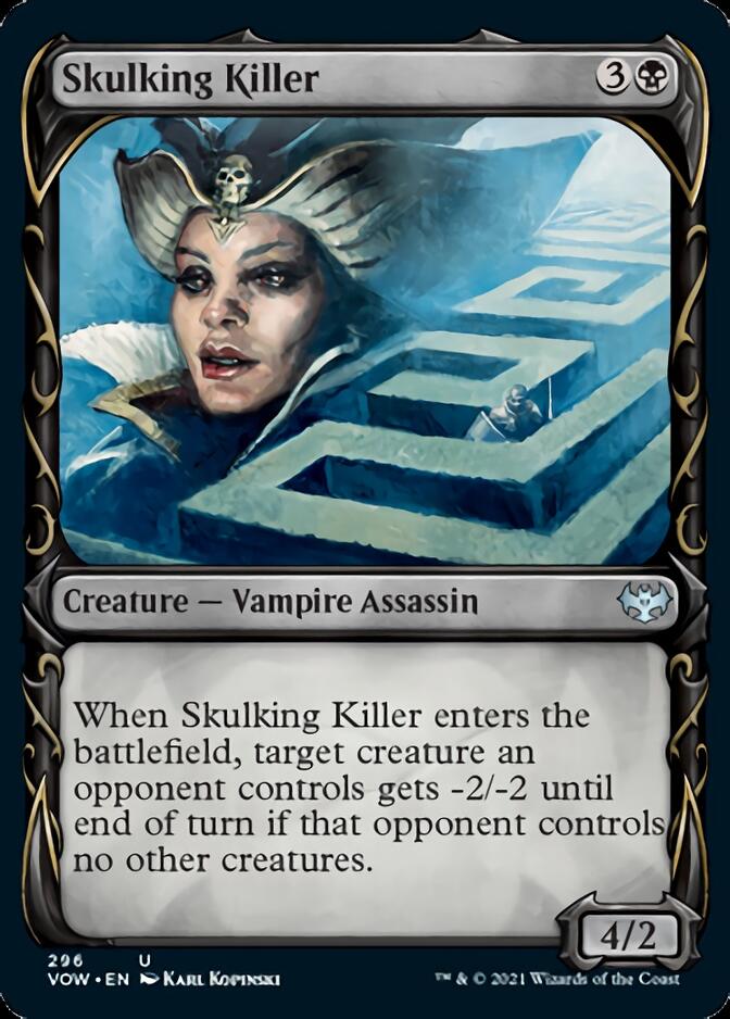 Skulking Killer (Showcase Fang Frame) [Innistrad: Crimson Vow] | Mega City Incorporated