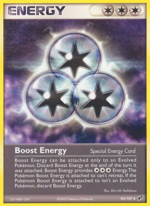 Boost Energy (93/107) [EX: Deoxys] | Mega City Incorporated