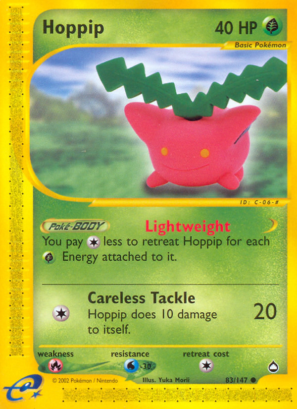 Hoppip (83/147) [Aquapolis] | Mega City Incorporated