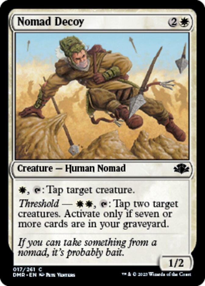 Nomad Decoy [Dominaria Remastered] | Mega City Incorporated