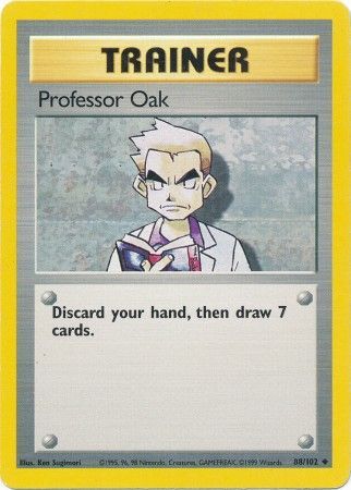 Professor Oak (88/102) [Base Set Unlimited] | Mega City Incorporated