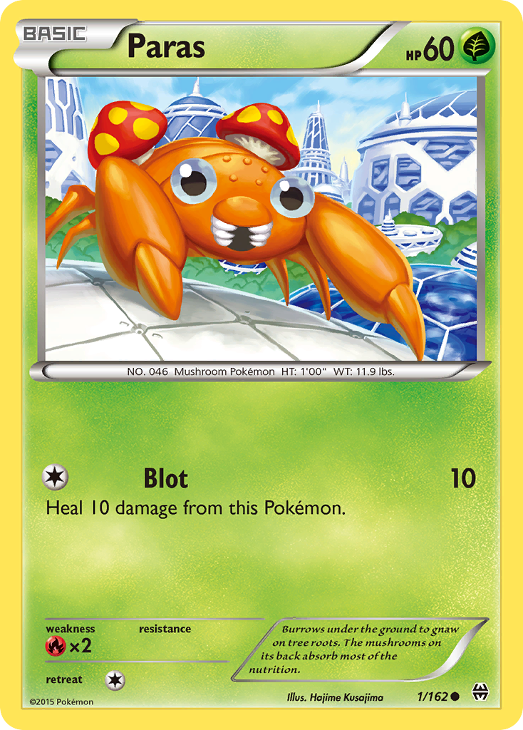 Paras (1/162) [XY: BREAKthrough] | Mega City Incorporated