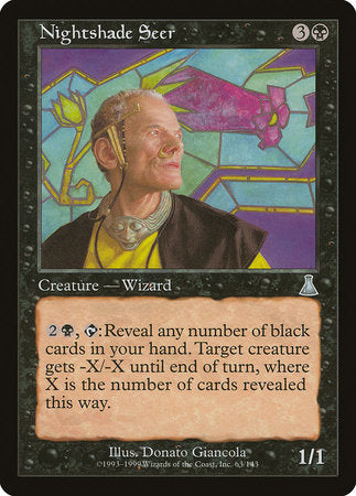 Nightshade Seer [Urza's Destiny] | Mega City Incorporated