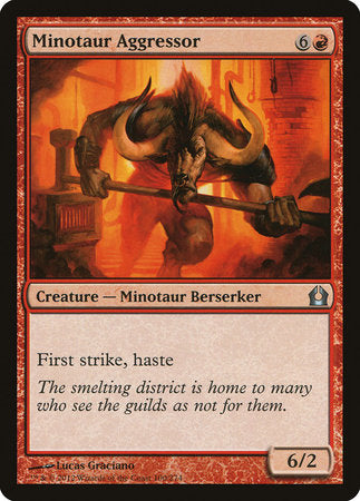 Minotaur Aggressor [Return to Ravnica] | Mega City Incorporated