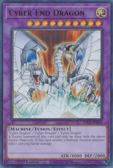 Cyber End Dragon [SDCS-EN041] Ultra Rare | Mega City Incorporated