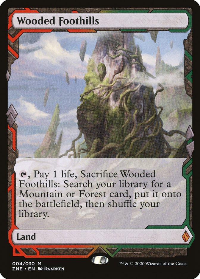 Wooded Foothills [Zendikar Rising Expeditions] | Mega City Incorporated