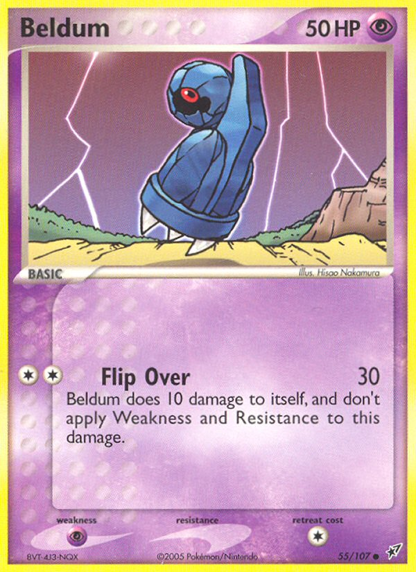 Beldum (55/107) [EX: Deoxys] | Mega City Incorporated