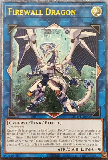 Firewall Dragon [OP16-EN002] Ultimate Rare | Mega City Incorporated