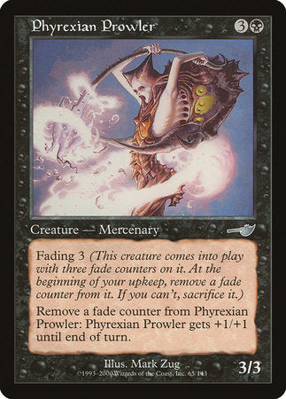 Phyrexian Prowler [Nemesis] | Mega City Incorporated