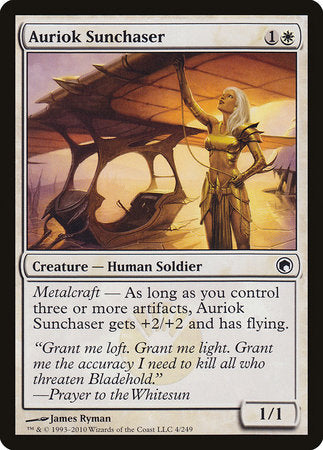 Auriok Sunchaser [Scars of Mirrodin] | Mega City Incorporated