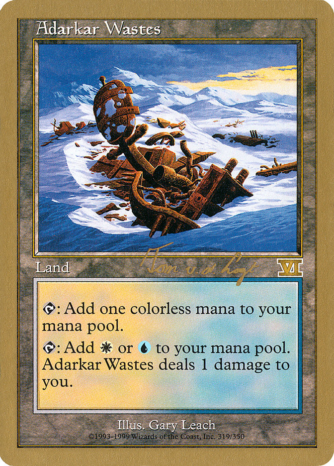 Adarkar Wastes (Tom van de Logt) [World Championship Decks 2000] | Mega City Incorporated