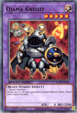 Ojama Knight [SGX1-ENC23] Common | Mega City Incorporated