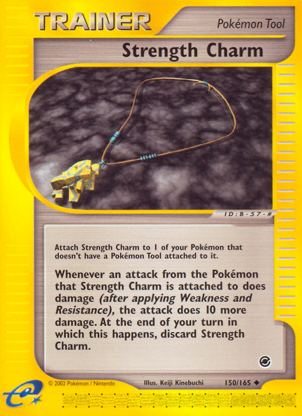 Strength Charm (150/165) [Expedition: Base Set] | Mega City Incorporated