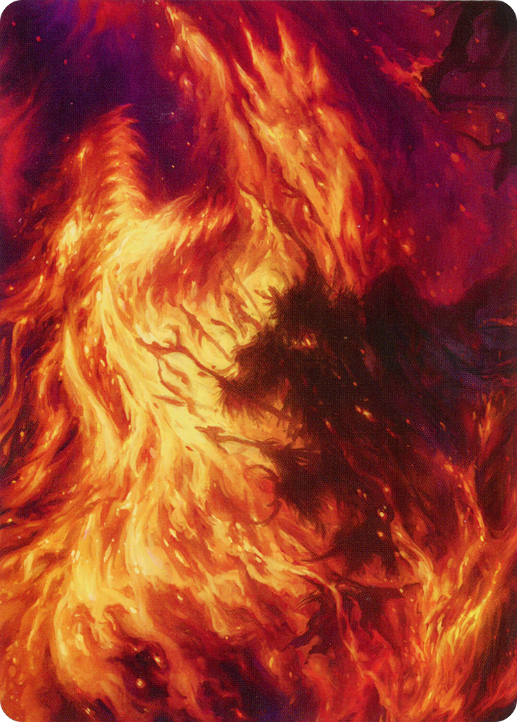 Stoke the Flames Art Card [March of the Machine Art Series] | Mega City Incorporated