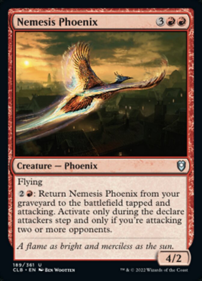 Nemesis Phoenix [Commander Legends: Battle for Baldur's Gate] | Mega City Incorporated