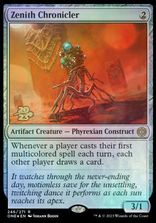 Zenith Chronicler [Phyrexia: All Will Be One Prerelease Promos] | Mega City Incorporated