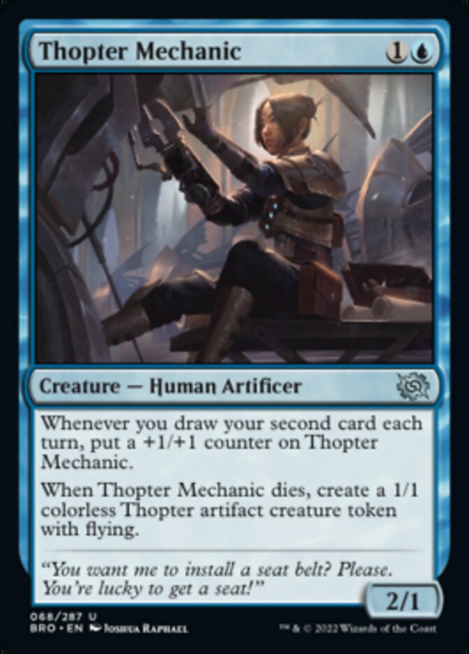 Thopter Mechanic [The Brothers' War] | Mega City Incorporated