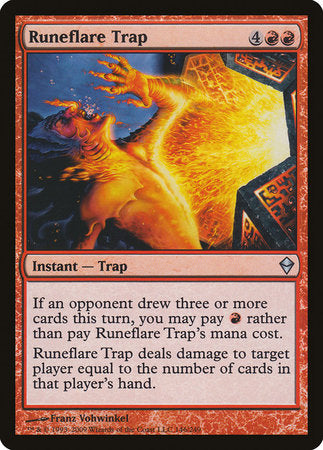 Runeflare Trap [Zendikar] | Mega City Incorporated