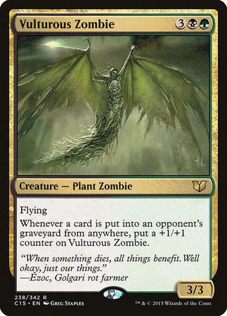 Vulturous Zombie [Commander 2015] | Mega City Incorporated