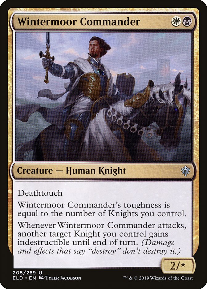 Wintermoor Commander [Throne of Eldraine] | Mega City Incorporated