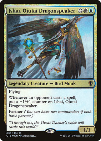 Ishai, Ojutai Dragonspeaker [Commander 2016] | Mega City Incorporated