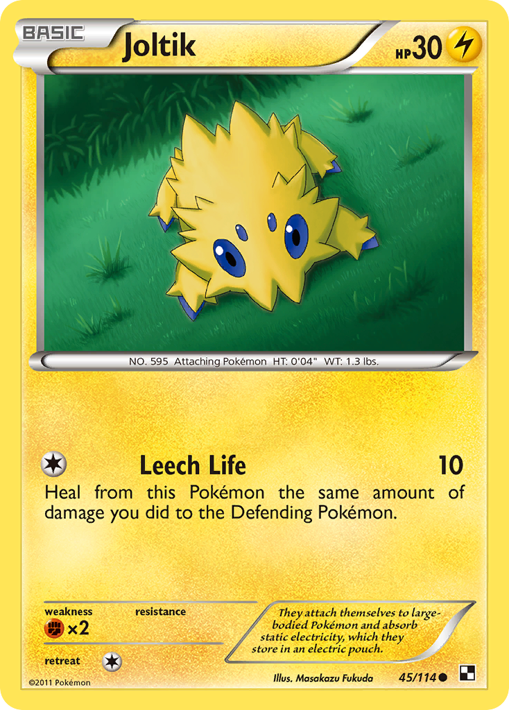 Joltik (45/114) [Black & White: Base Set] | Mega City Incorporated