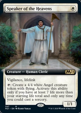 Speaker of the Heavens (Extended Art) [Core Set 2021] | Mega City Incorporated