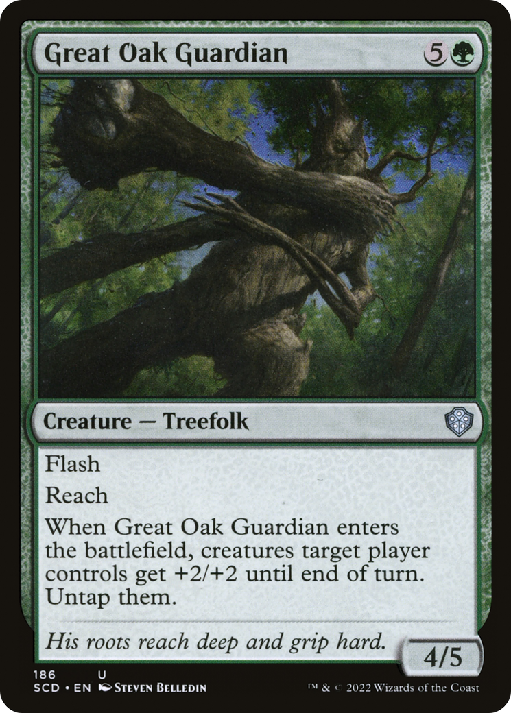 Great Oak Guardian [Starter Commander Decks] | Mega City Incorporated