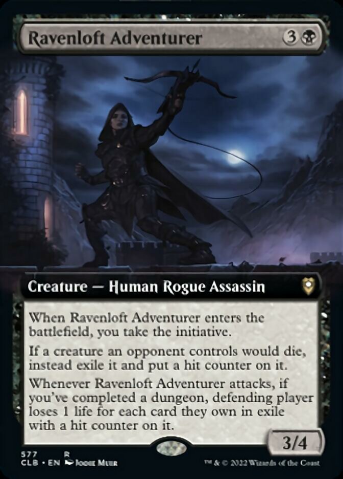 Ravenloft Adventurer (Extended Art) [Commander Legends: Battle for Baldur's Gate] | Mega City Incorporated