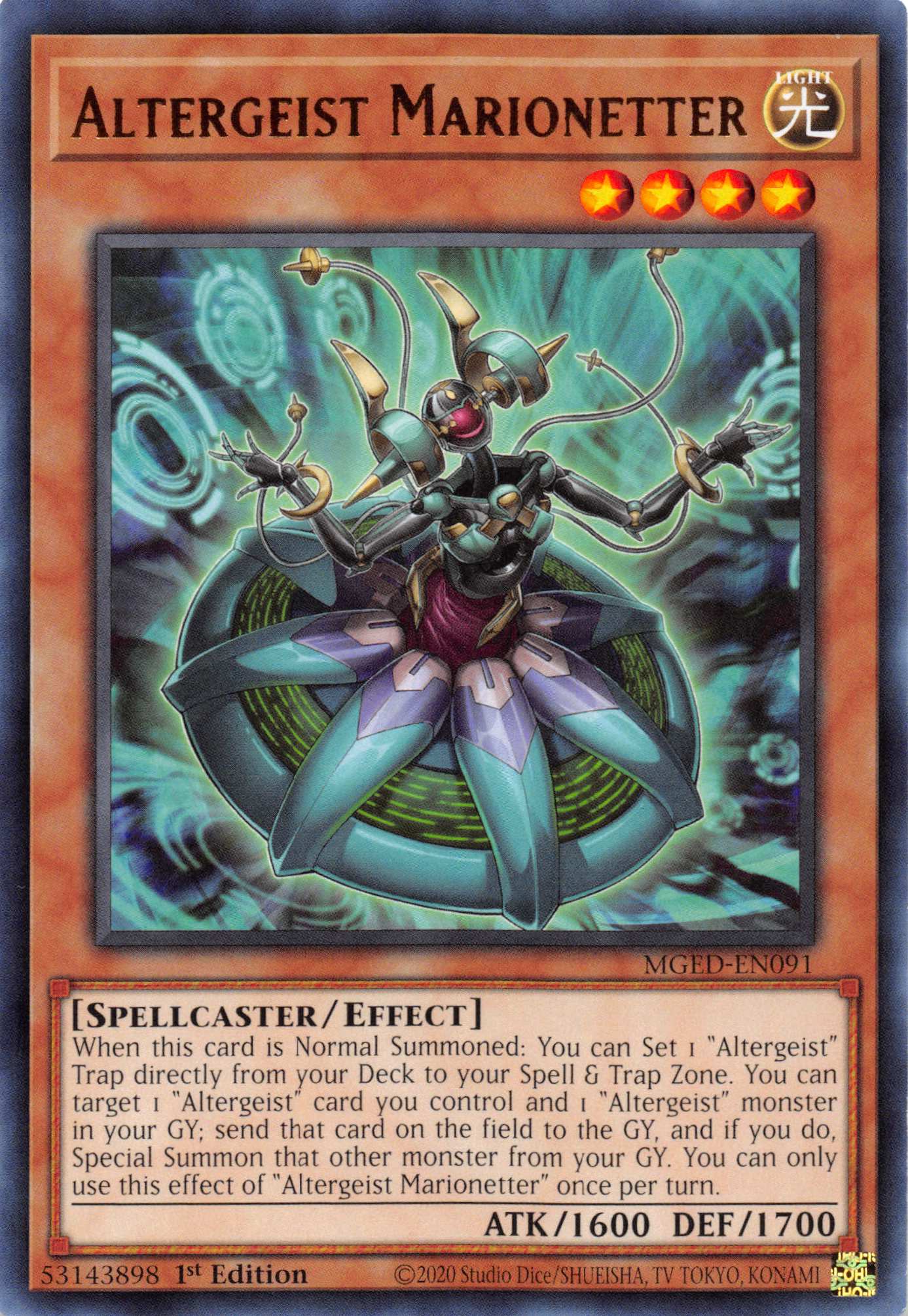 Altergeist Marionetter [MGED-EN091] Rare | Mega City Incorporated