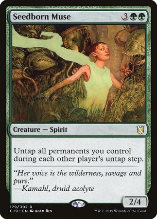 Seedborn Muse [Commander 2019] | Mega City Incorporated