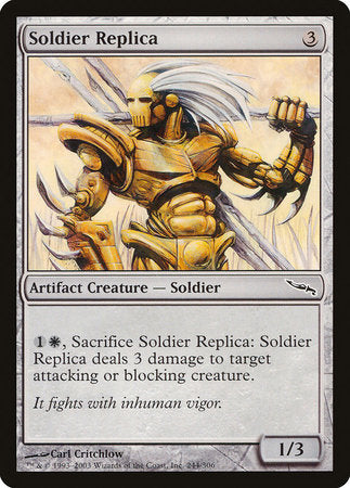 Soldier Replica [Mirrodin] | Mega City Incorporated