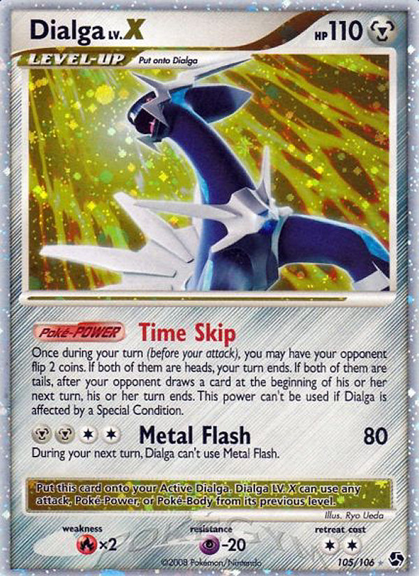 Dialga LV.X (105/106) [Diamond & Pearl: Great Encounters] | Mega City Incorporated