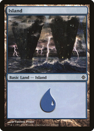 Island (235) [Rise of the Eldrazi] | Mega City Incorporated