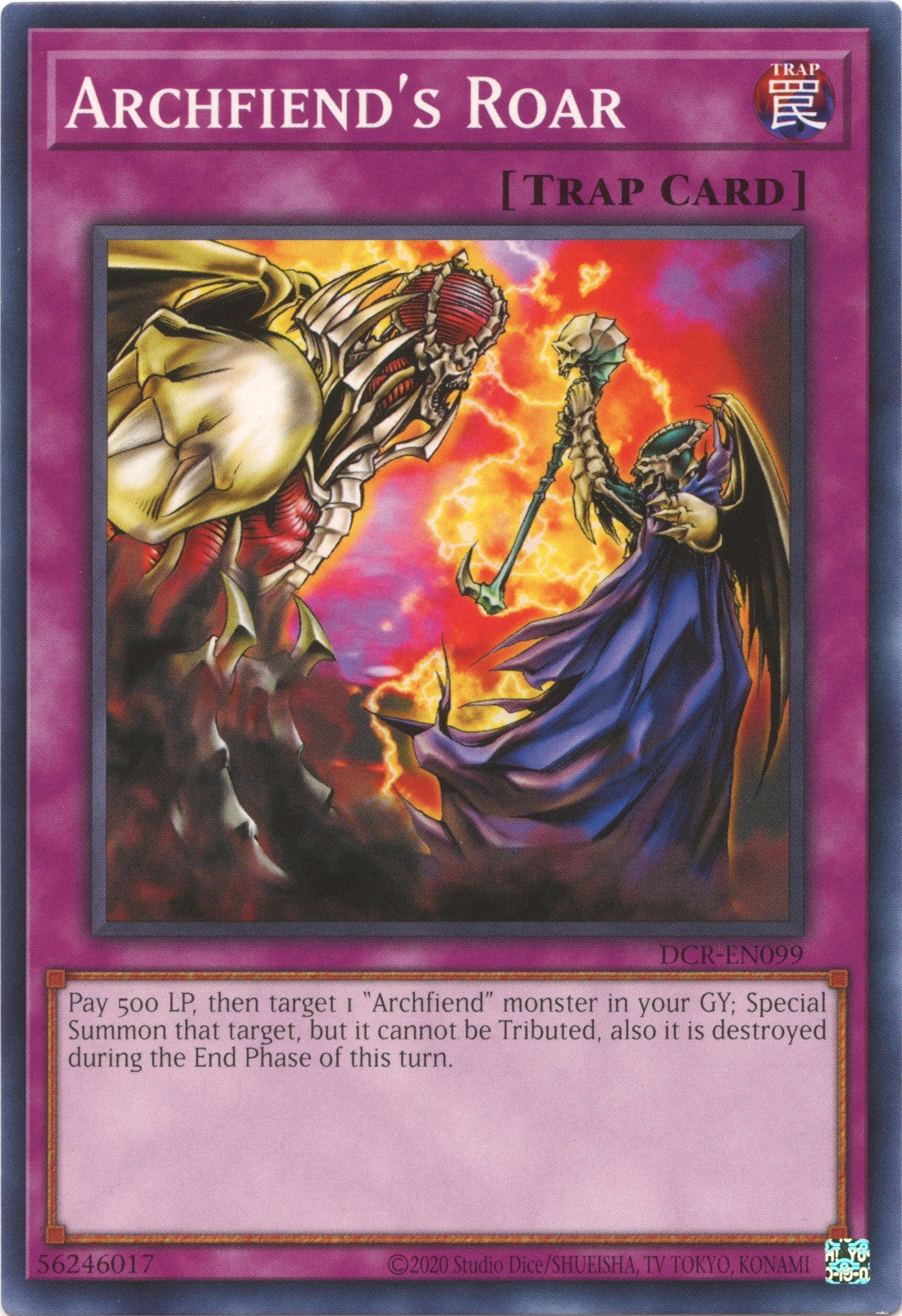 Archfiend's Roar (25th Anniversary) [DCR-EN099] Common | Mega City Incorporated