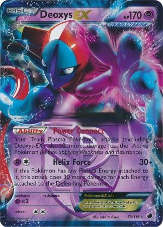 Deoxys EX (53/116) (Jumbo Card) [Black & White: Plasma Freeze] | Mega City Incorporated